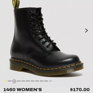 Dr Martens Women’s 1460 Smooth Leather 8 eyelet boots